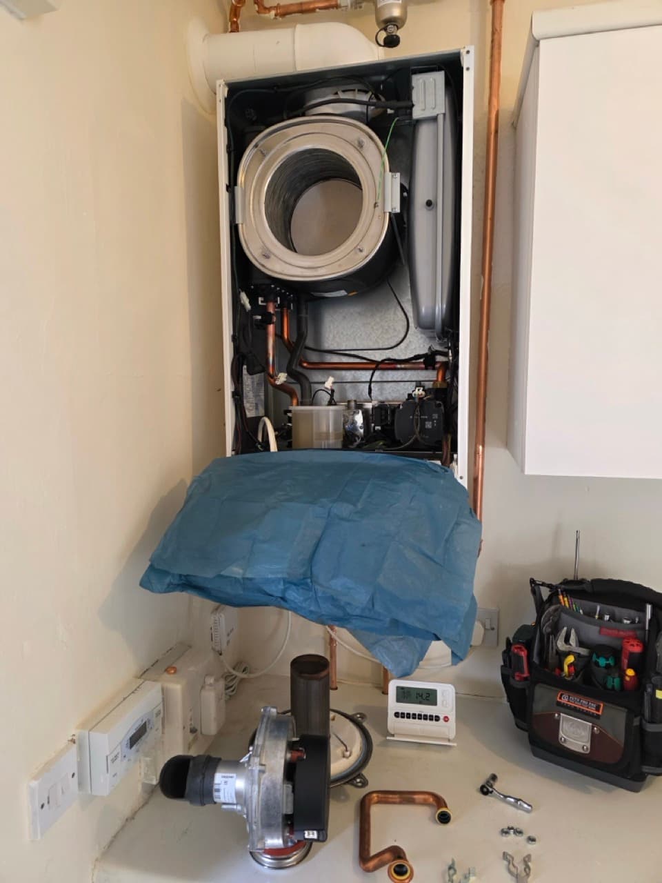 Ideal Vogue 40kW Boiler Service in Alderley Edge