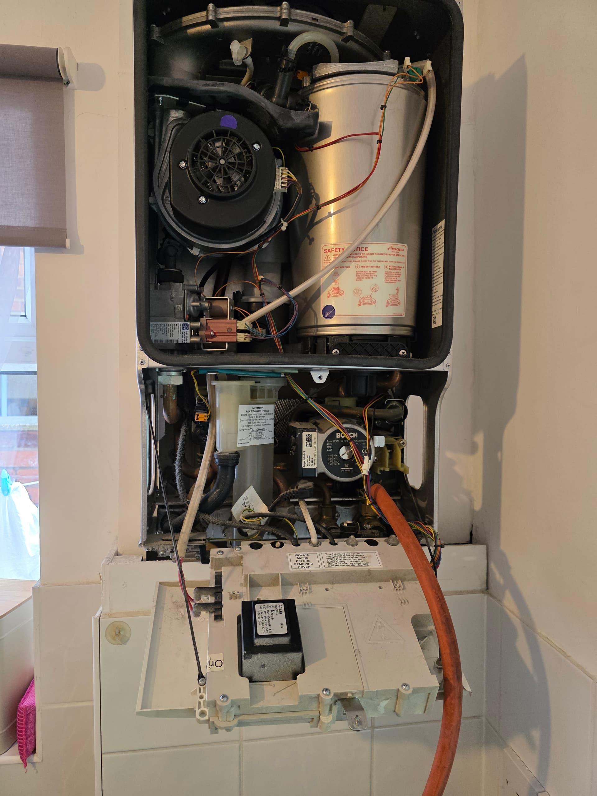 Worcester Bosch Boiler Leak Repair